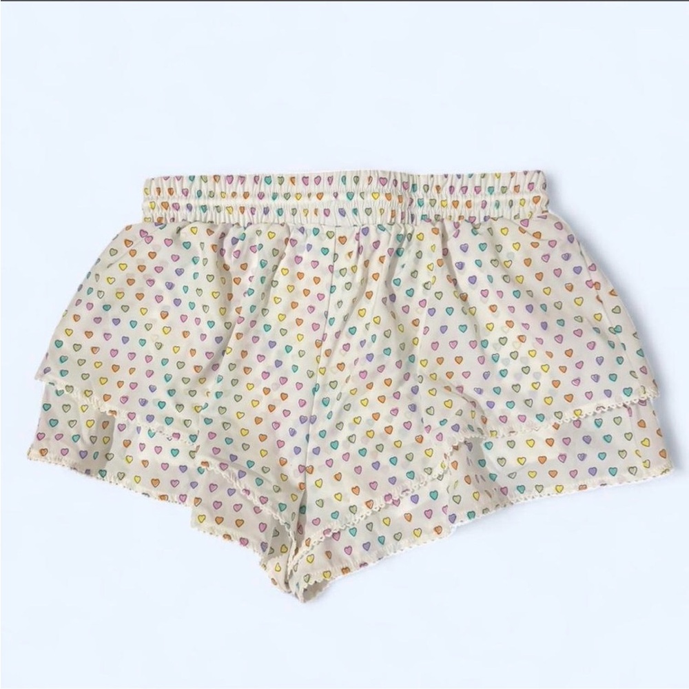 Roller Rabbit X Target disco heart shorts